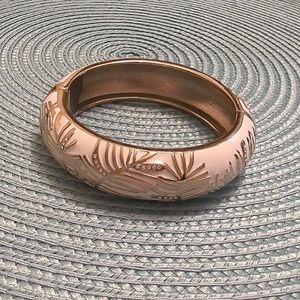 NWOT 🌴Tommy Bahama🌴 White Fawn Gold Rhinestones Bracelet * Retired *